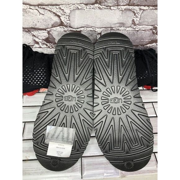 Ugg Australia Classic Floral Crochet Genuine Shearling Boots Women Sz 9M US/40EU - Picture 8 of 16